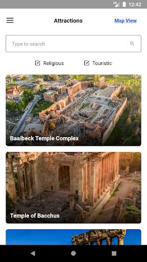 Run android online APK Visit Baalbeck from MyAndroid or emulate Visit Baalbeck using MyAndroid