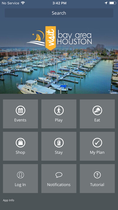 Run android online APK Visit Bay Area Houston from MyAndroid or emulate Visit Bay Area Houston using MyAndroid