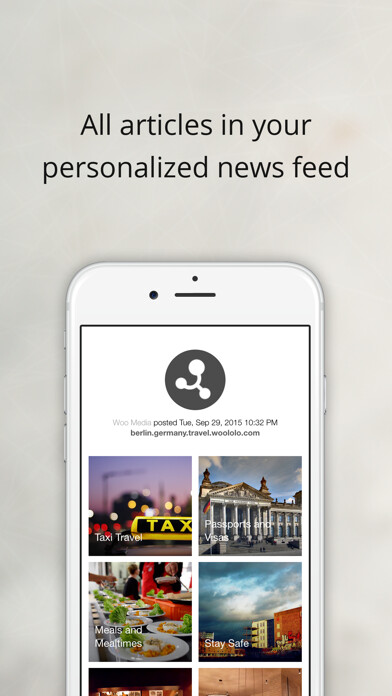 Emulate iPhone app Visit Berlin (Travel Guide) using MyAndroid