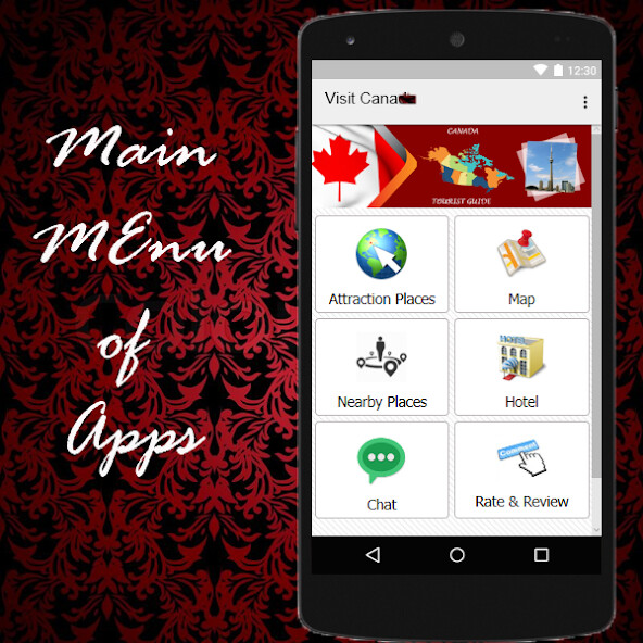 Run android online APK Visit Canada - Tourist Guide from MyAndroid or emulate Visit Canada - Tourist Guide using MyAndroid Run android online APK Visit Canada - Tourist Guide from MyAndroid or emulate Visit Canada - Tourist Guide using MyAndroid