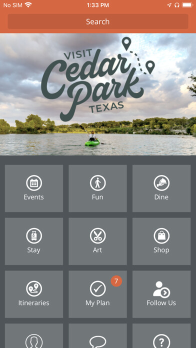 Emulate iPhone app Visit Cedar Park using MyAndroid Emulate iPhone app Visit Cedar Park using MyAndroid