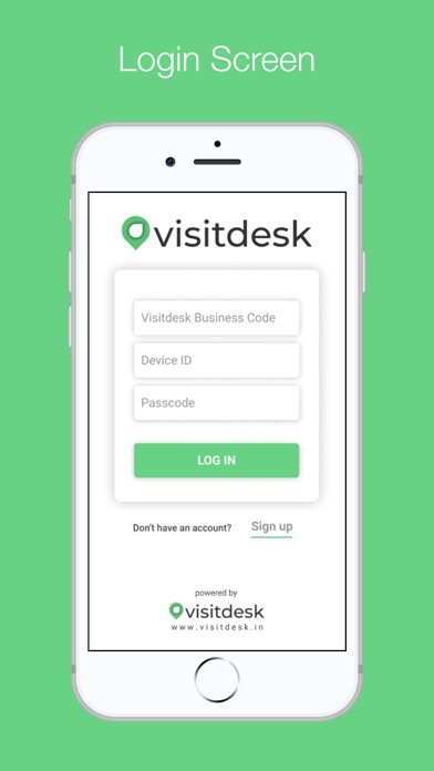 Emulate iPhone app Visitdesk Pad using MyAndroid Emulate iPhone app Visitdesk Pad using MyAndroid