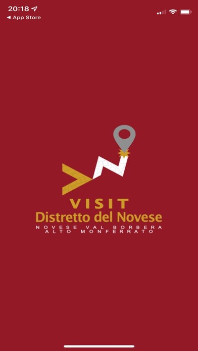 Emulate iPhone app Visit Distretto del Novese using MyAndroid