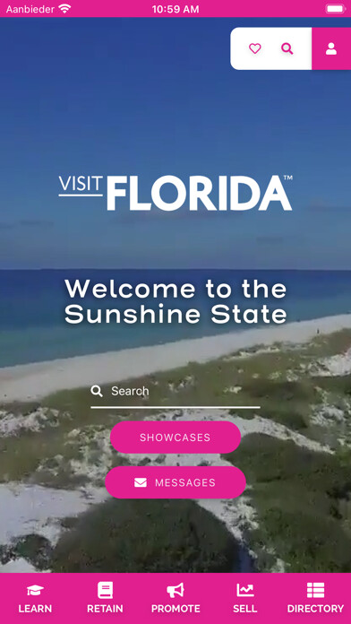 Emulate iPhone app VISIT FLORIDA Travel  Pro using MyAndroid