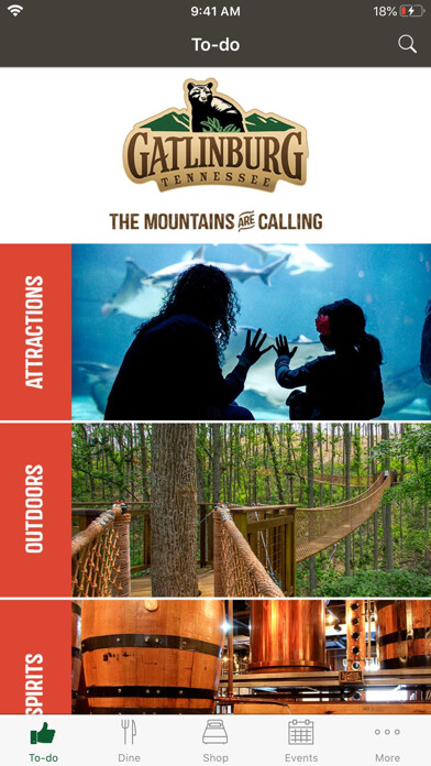 Emulate iPhone app Visit Gatlinburg, Tennessee using MyAndroid Emulate iPhone app Visit Gatlinburg, Tennessee using MyAndroid