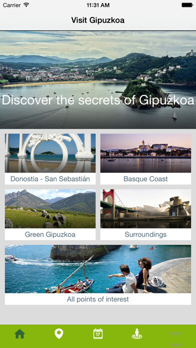 Emulate iPhone app Visit Gipuzkoa using MyAndroid Emulate iPhone app Visit Gipuzkoa using MyAndroid