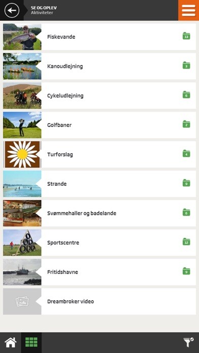 Emulate iPhone app Visit Holstebro using MyAndroid