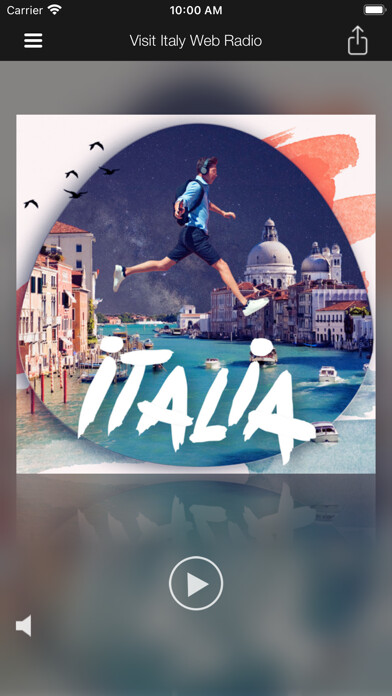 Emulate iPhone app Visit Italy Web Radio using MyAndroid Emulate iPhone app Visit Italy Web Radio using MyAndroid
