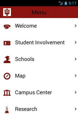 Emulate Android APK Visit IUPUI