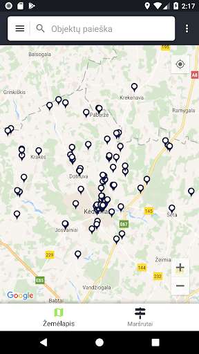 Run android online APK Visit Kedainiai from MyAndroid or emulate Visit Kedainiai using MyAndroid