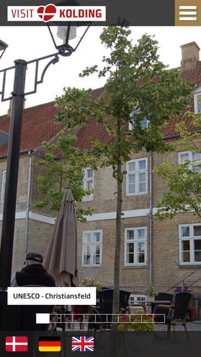 Emulate iPhone app Visit Kolding using MyAndroid