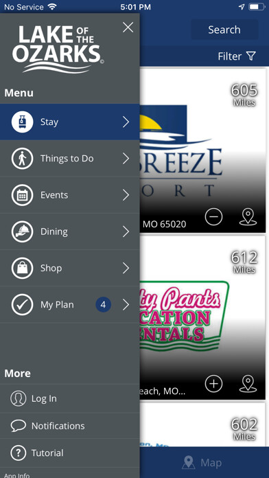 Emulate iPhone app Visit Lake of the Ozarks using MyAndroid Emulate iPhone app Visit Lake of the Ozarks using MyAndroid