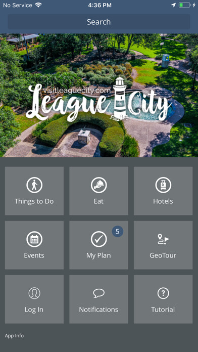 Emulate iPhone app Visit League City TX! using MyAndroid Emulate iPhone app Visit League City TX! using MyAndroid