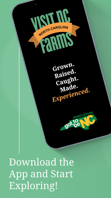 Emulate iPhone app Visit NC Farms using MyAndroid