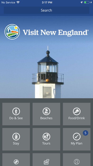 Emulate iPhone app Visit New England using MyAndroid Emulate iPhone app Visit New England using MyAndroid