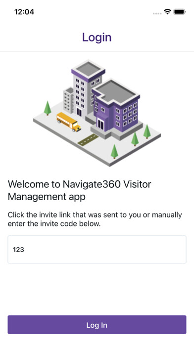 Emulate iPhone app Visitor Check-In using MyAndroid