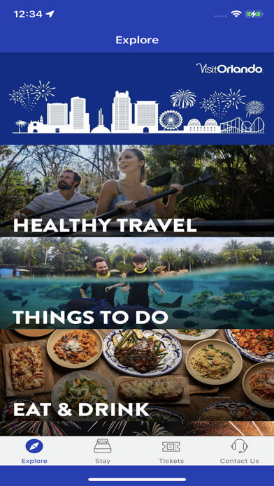 Emulate iPhone app Visit Orlando App using MyAndroid Emulate iPhone app Visit Orlando App using MyAndroid