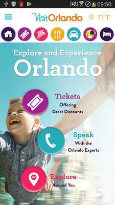 Emulate Android APK Visit Orlando