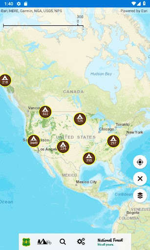 Run android online APK Visitor Map - Map of Forest Service lands from MyAndroid or emulate Visitor Map - Map of Forest Service lands using MyAndroid
