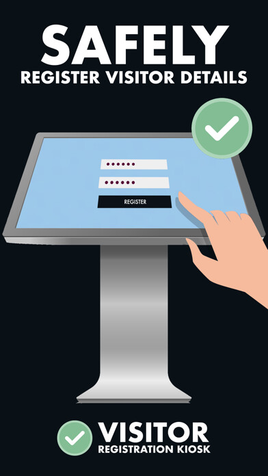 Emulate iPhone app Visitor Registration Kiosk using MyAndroid