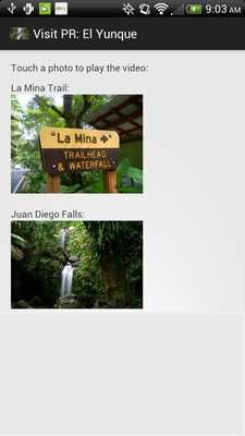 Emulate Android APK Visit Puerto Rico: El Yunque