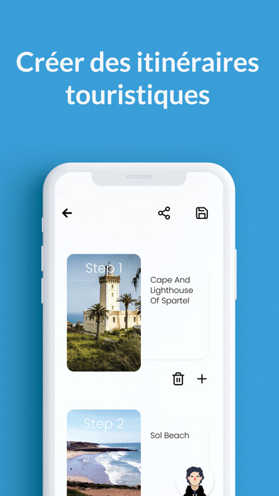 Emulate iPhone app Visit Tangier, official using MyAndroid