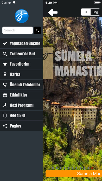 Emulate iPhone app Visit Trabzon using MyAndroid Emulate iPhone app Visit Trabzon using MyAndroid