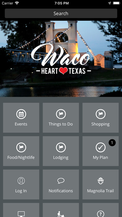 Emulate iPhone app Visit Waco TX using MyAndroid Emulate iPhone app Visit Waco TX using MyAndroid