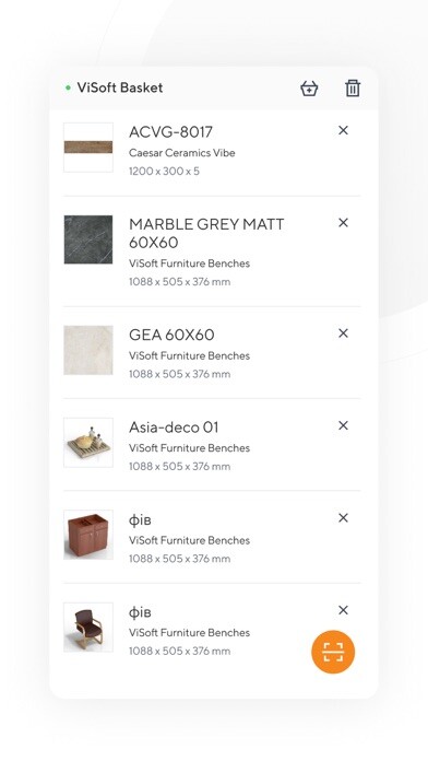 Emulate iPhone app ViSoft Basket using MyAndroid