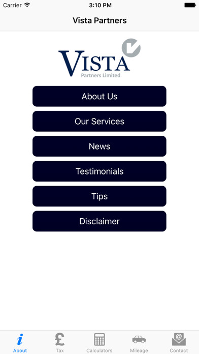 Emulate iPhone app Vista Partners Ltd using MyAndroid