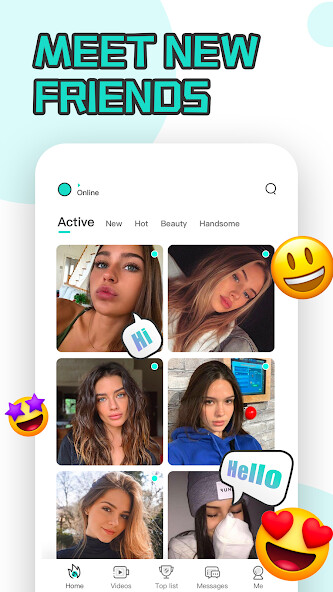 Run android online APK Vistar - Live Video Chat from MyAndroid or emulate Vistar - Live Video Chat using MyAndroid