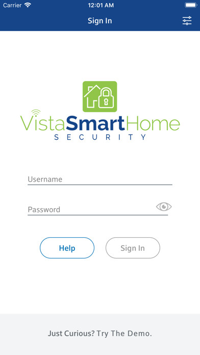 Emulate iPhone app Vista SmartHome using MyAndroid