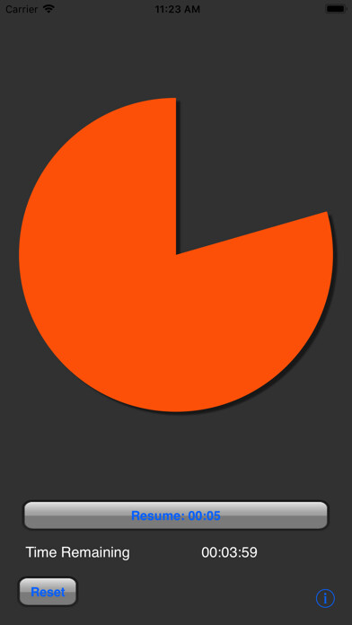 Emulate iPhone app VisTimer using MyAndroid Emulate iPhone app VisTimer using MyAndroid