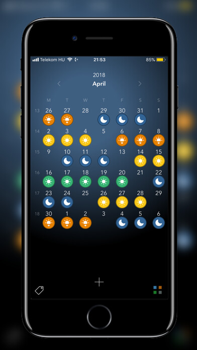 Emulate iPhone app Visual Calendar using MyAndroid Emulate iPhone app Visual Calendar using MyAndroid