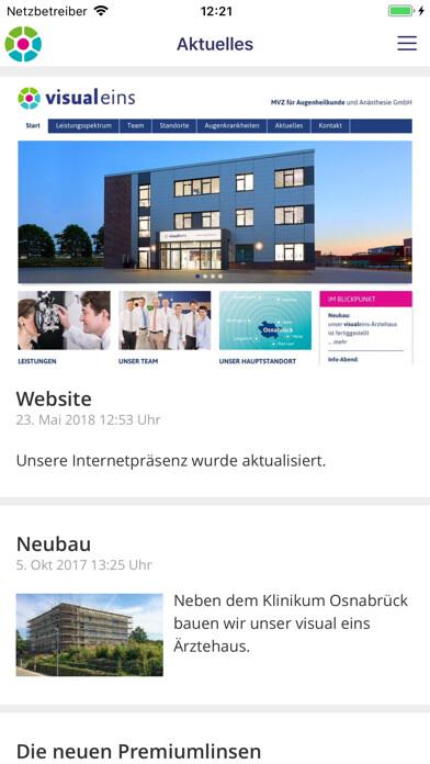 Emulate iPhone app visual eins using MyAndroid Emulate iPhone app visual eins using MyAndroid