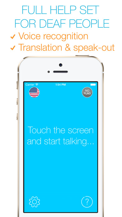 Emulate iPhone app Visual Hear - audio translator using MyAndroid Emulate iPhone app Visual Hear - audio translator using MyAndroid