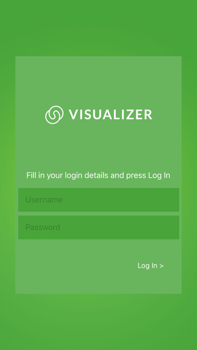 Emulate iPhone app Visualizer Sales App using MyAndroid