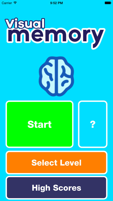 Emulate iPhone app Visual Memory Training using MyAndroid Emulate iPhone app Visual Memory Training using MyAndroid