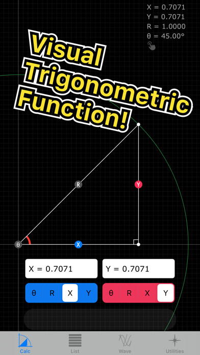 Emulate iPhone app Visual Trig Func using MyAndroid Emulate iPhone app Visual Trig Func using MyAndroid