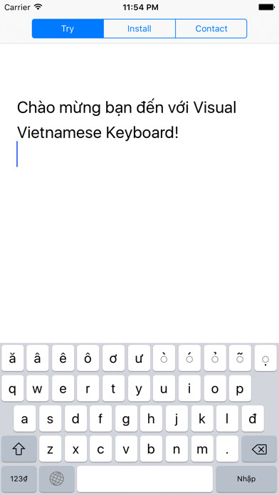 Emulate iPhone app Visual Vietnamese Keyboard using MyAndroid Emulate iPhone app Visual Vietnamese Keyboard using MyAndroid
