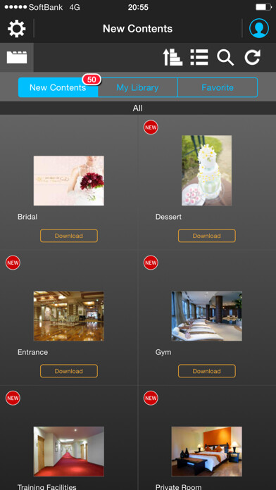 Emulate iPhone app VISUAMALL Smart Catalogue using MyAndroid Emulate iPhone app VISUAMALL Smart Catalogue using MyAndroid
