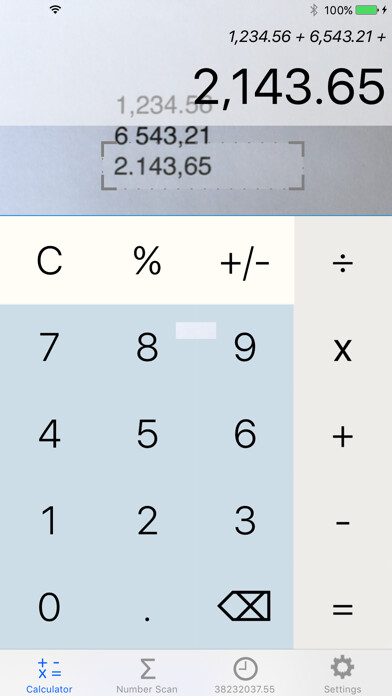 Emulate iPhone app VisuCalculator using MyAndroid