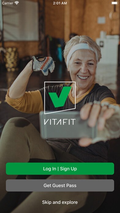 Emulate iPhone app Vitafit Premium Clubs using MyAndroid