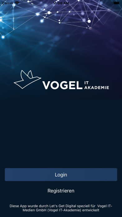 Emulate iPhone app VIT Akademie using MyAndroid