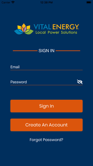 Emulate iPhone app Vital Energy Solutions using MyAndroid Emulate iPhone app Vital Energy Solutions using MyAndroid