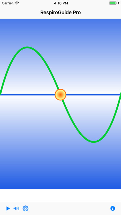 Emulate iPhone app Vital-EQ Respiroguide Pro using MyAndroid