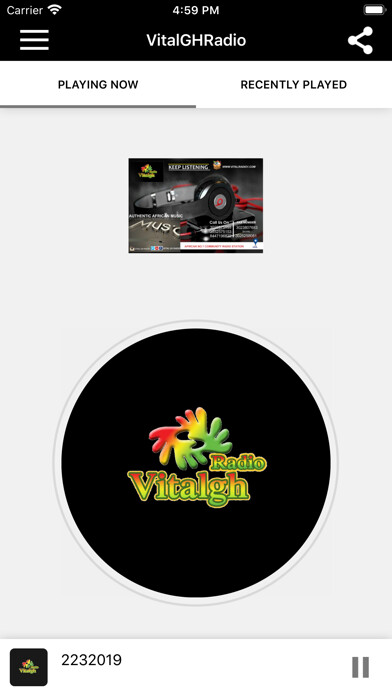 Emulate iPhone app VitalGHRadio using MyAndroid Emulate iPhone app VitalGHRadio using MyAndroid