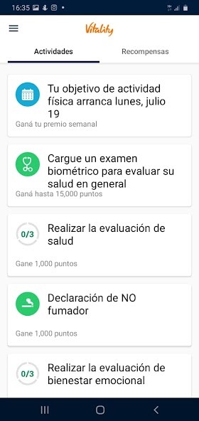 Run android online APK Vitality Argentina from MyAndroid or emulate Vitality Argentina using MyAndroid