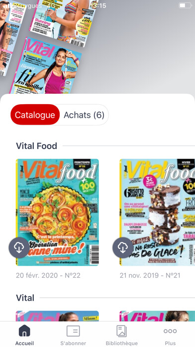 Emulate iPhone app Vital Magazine using MyAndroid Emulate iPhone app Vital Magazine using MyAndroid