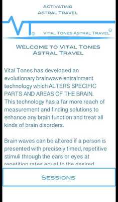 Emulate Android APK Vital Tones Astral Travel